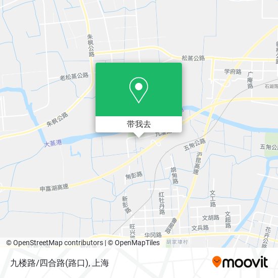 九楼路/四合路(路口)地图