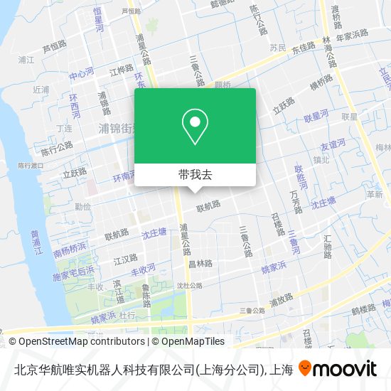 北京华航唯实机器人科技有限公司(上海分公司)地图