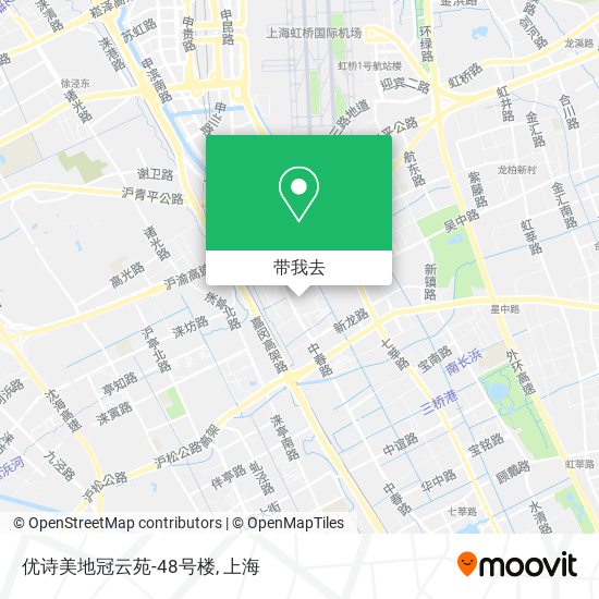 优诗美地冠云苑-48号楼地图