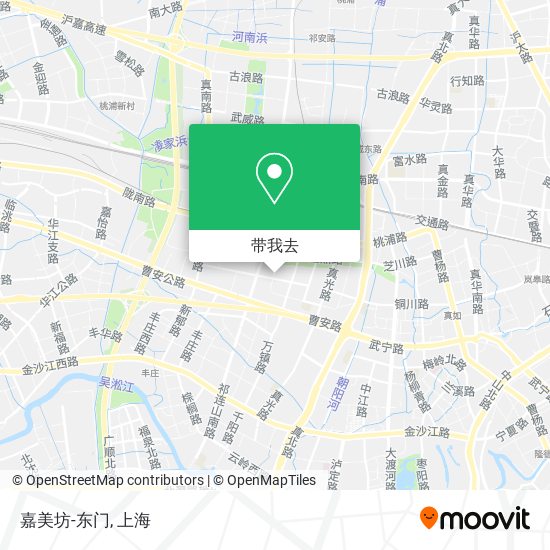 嘉美坊-东门地图
