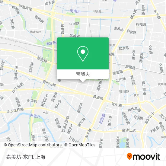嘉美坊-东门地图