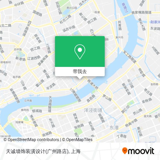 天诚墙饰装潢设计(广州路店)地图