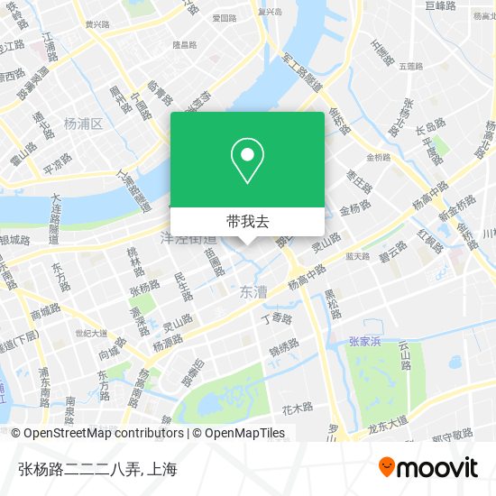 张杨路二二二八弄地图
