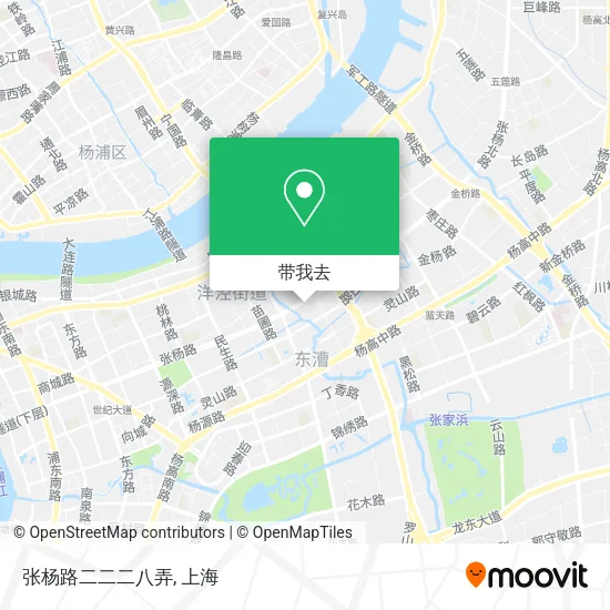 张杨路二二二八弄地图