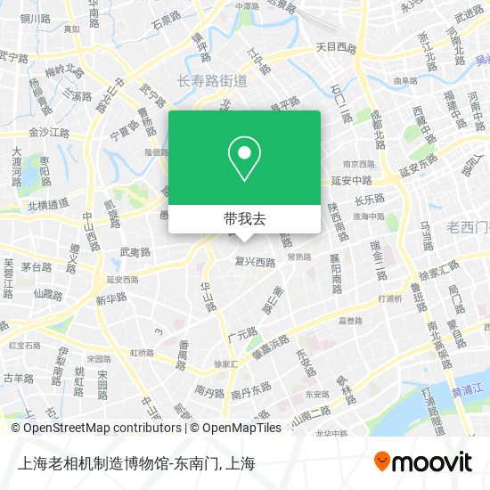上海老相机制造博物馆-东南门地图