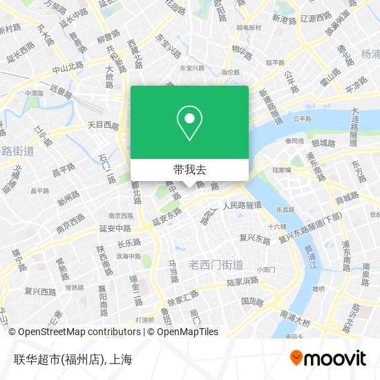 联华超市(福州店)地图