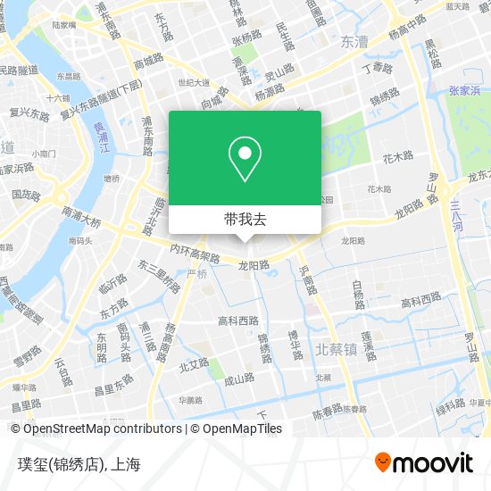 璞玺(锦绣店)地图