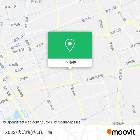 X033/大治路(路口)地图