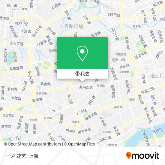 一君花艺地图