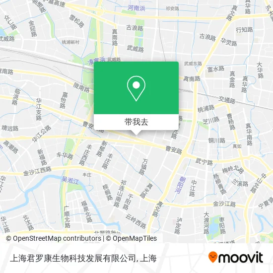 上海君罗康生物科技发展有限公司地图