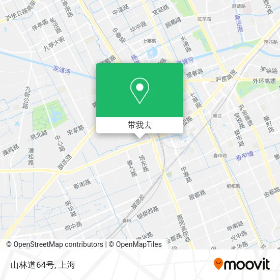 山林道64号地图