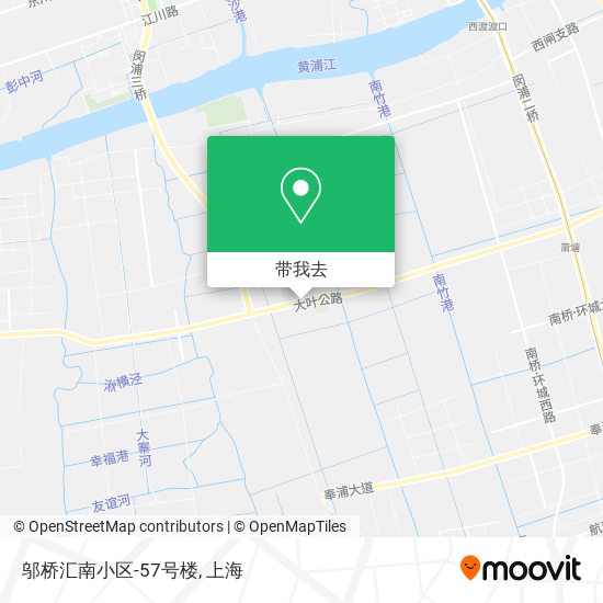 邬桥汇南小区-57号楼地图