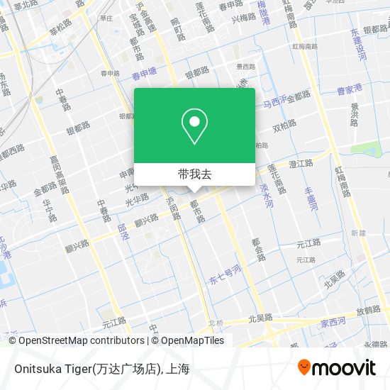 Onitsuka Tiger(万达广场店)地图