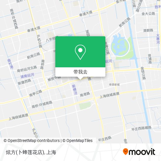 炫方(卜蜂莲花店)地图