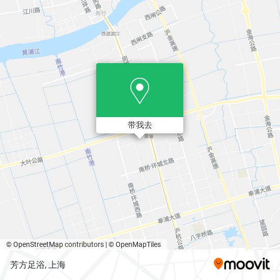 芳方足浴地图