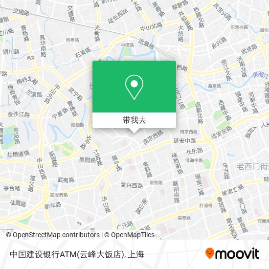 中国建设银行ATM(云峰大饭店)地图