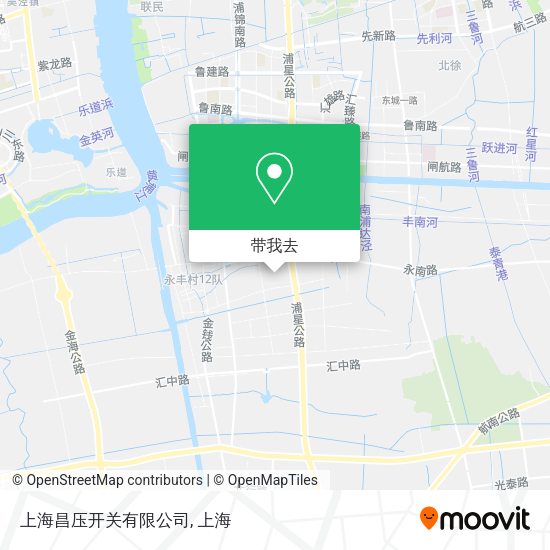 上海昌压开关有限公司地图