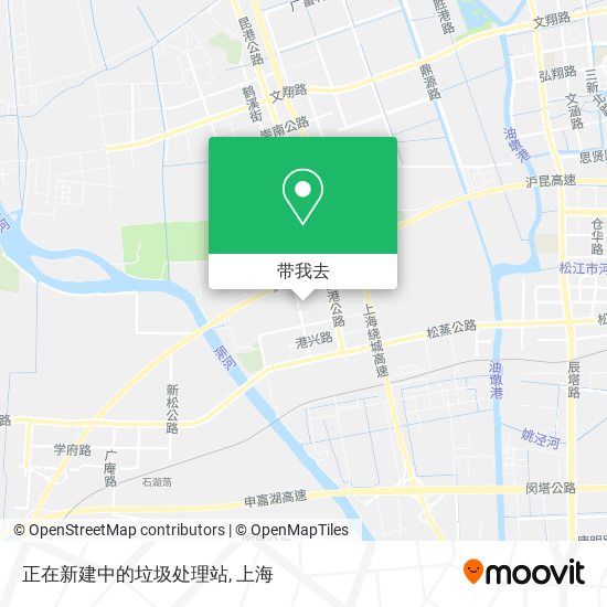 正在新建中的垃圾处理站地图