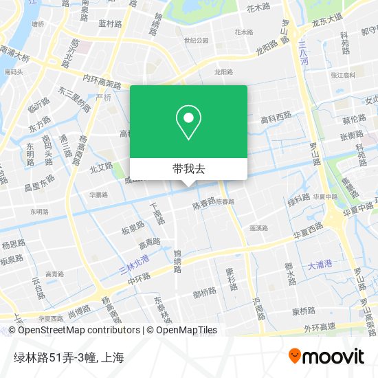 绿林路51弄-3幢地图