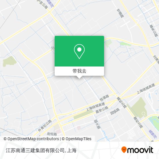 江苏南通三建集团有限公司地图