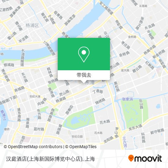 汉庭酒店(上海新国际博览中心店)地图