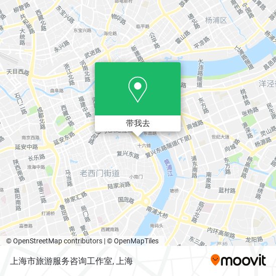 上海市旅游服务咨询工作室地图