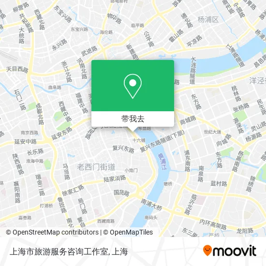 上海市旅游服务咨询工作室地图