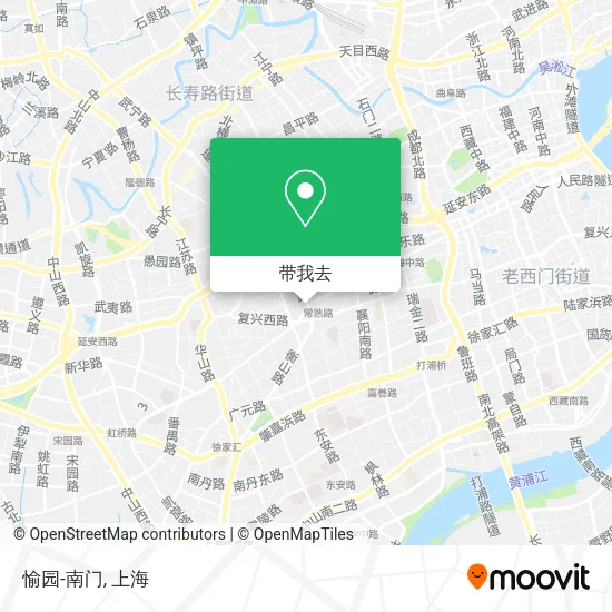 愉园-南门地图