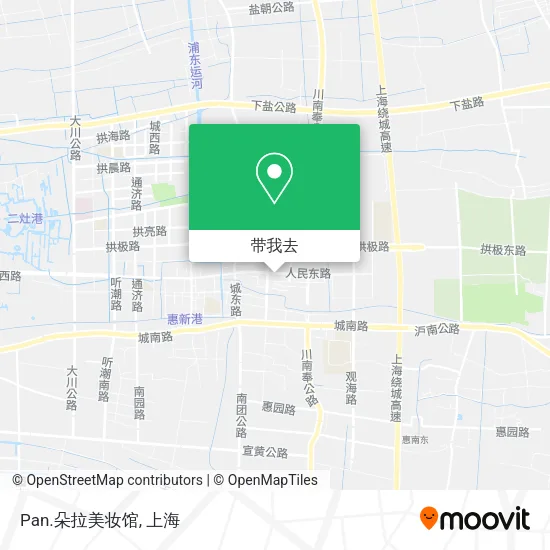 Pan.朵拉美妆馆地图
