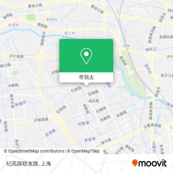 纪高路联友路地图