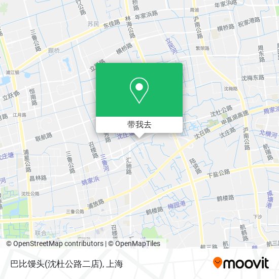 巴比馒头(沈杜公路二店)地图