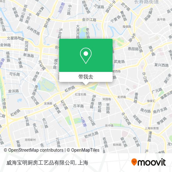 威海宝明厨房工艺品有限公司地图