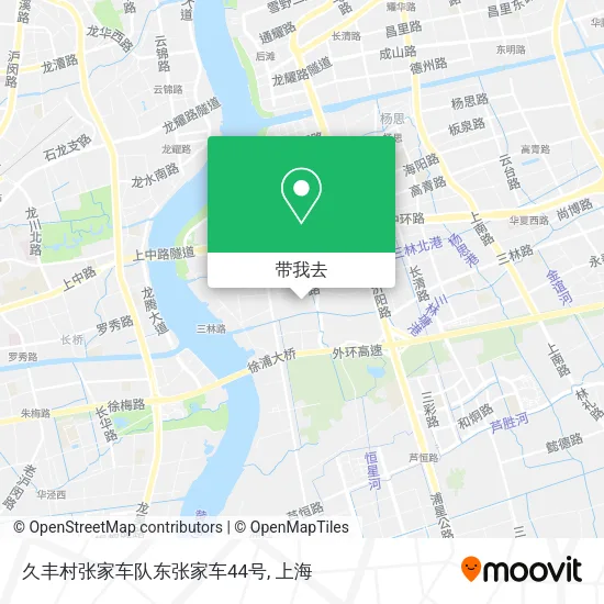 久丰村张家车队东张家车44号地图
