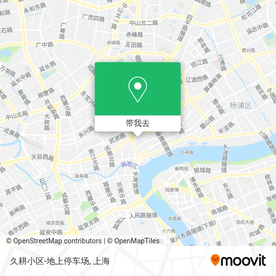 久耕小区-地上停车场地图