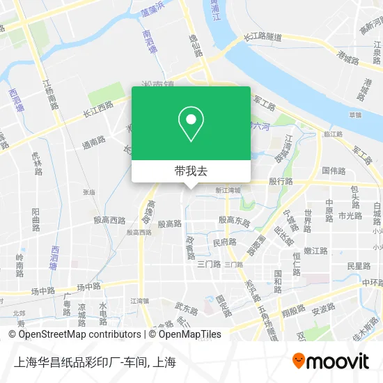 上海华昌纸品彩印厂-车间地图