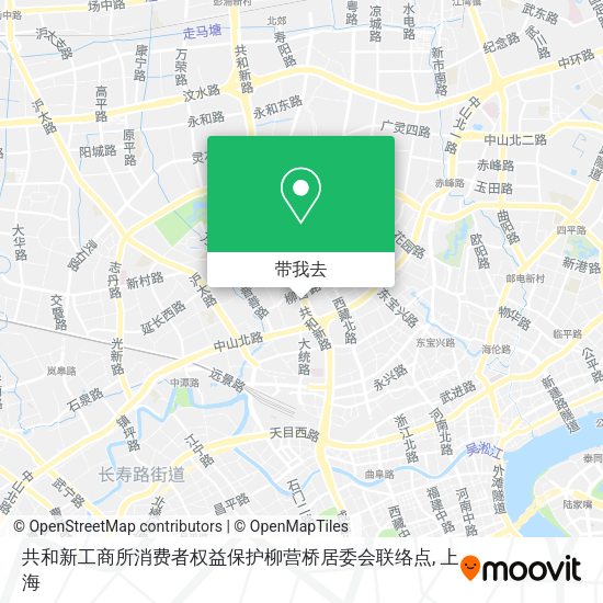 共和新工商所消费者权益保护柳营桥居委会联络点地图