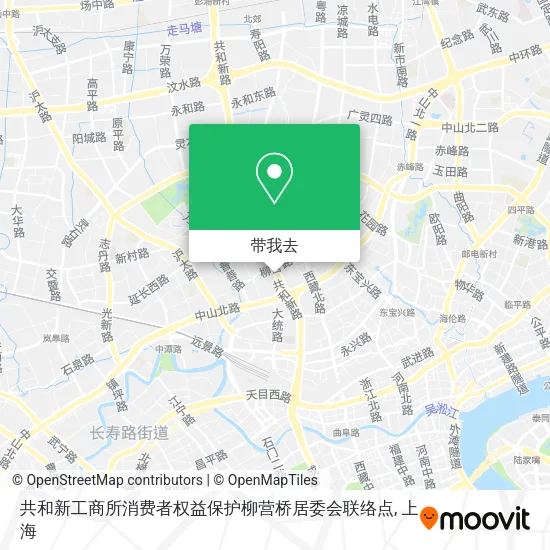 共和新工商所消费者权益保护柳营桥居委会联络点地图