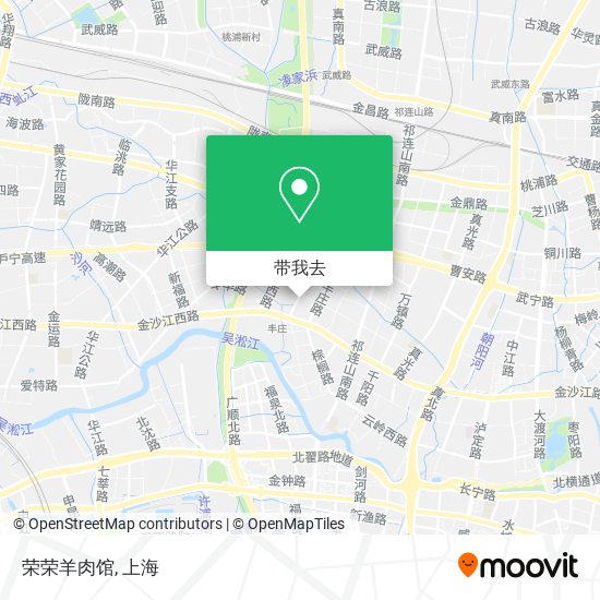 荣荣羊肉馆地图