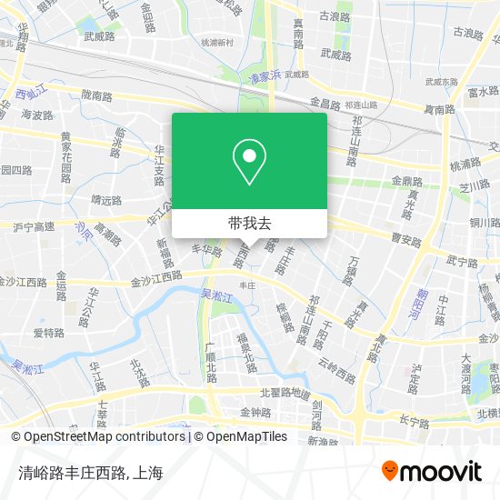 清峪路丰庄西路地图