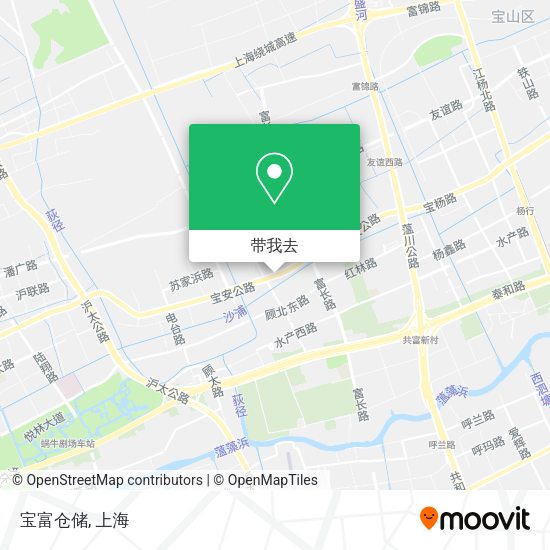 宝富仓储地图