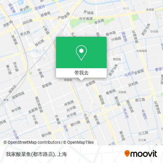 我家酸菜鱼(都市路店)地图