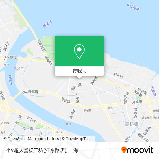 小V超人蛋糕工坊(江东路店)地图