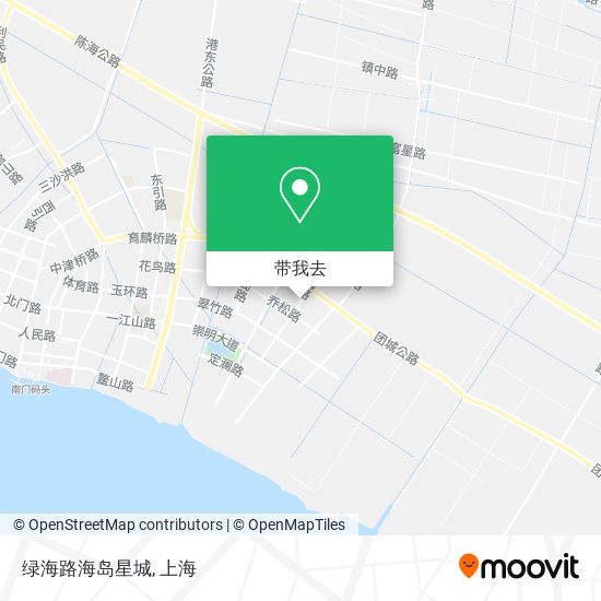绿海路海岛星城地图