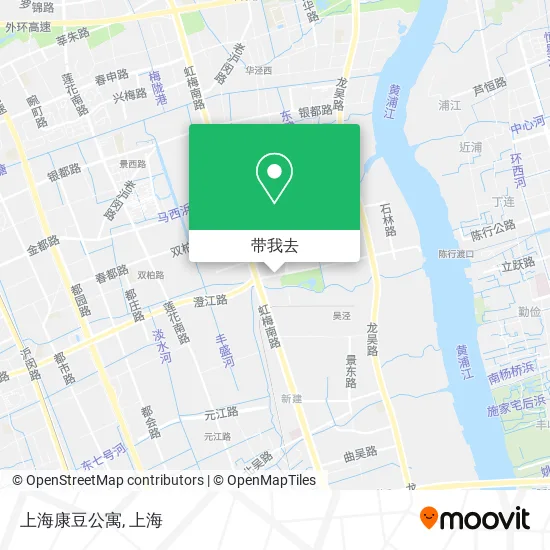 上海康豆公寓地图