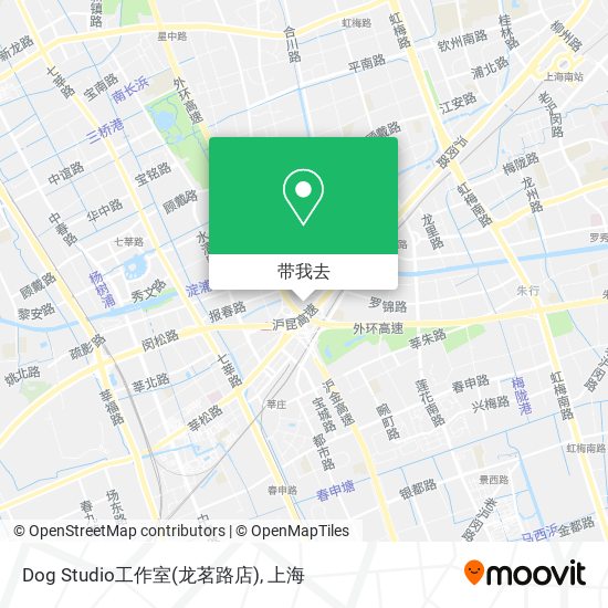 Dog Studio工作室(龙茗路店)地图