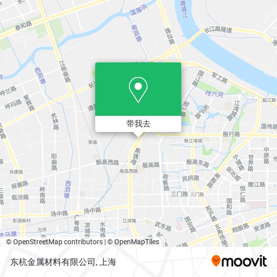 东杭金属材料有限公司地图