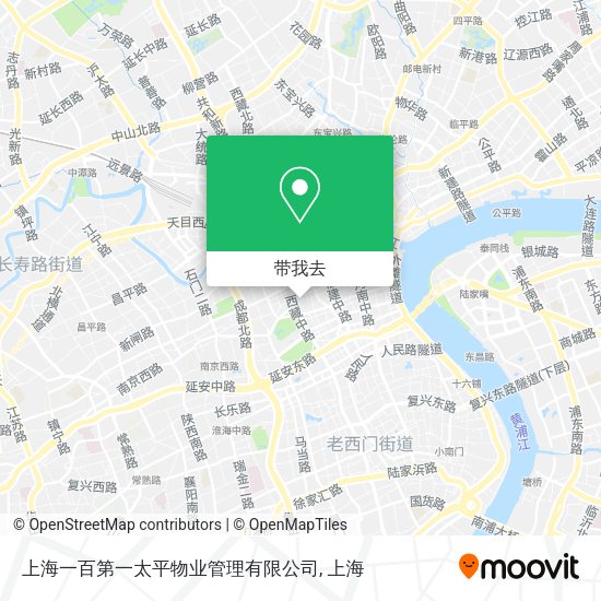 上海一百第一太平物业管理有限公司地图