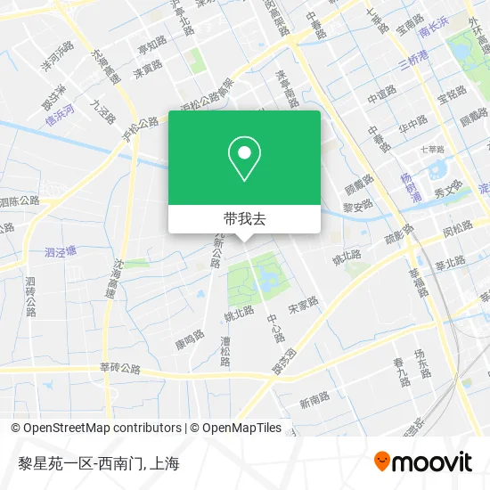 黎星苑一区-西南门地图