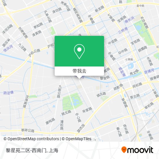 黎星苑二区-西南门地图