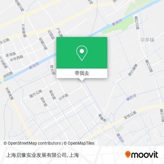 上海启豫实业发展有限公司地图